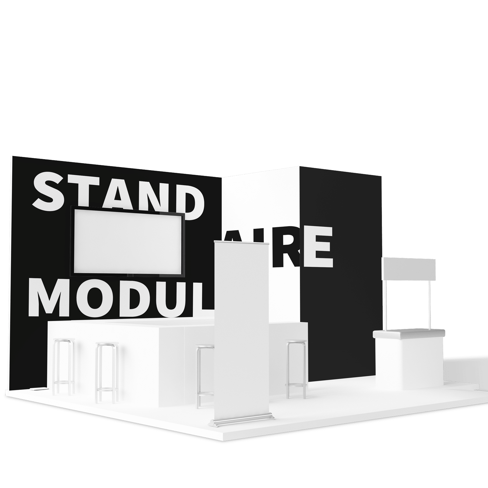 stand modulaire salon professionnel